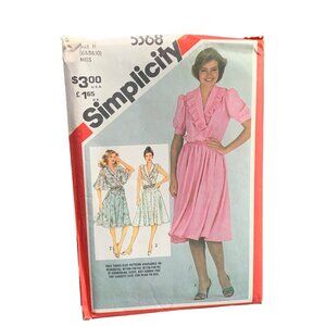 Simplicity 5368 Misses' Dress Pattern Size H (6-8-10) - uncut